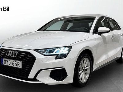 Vit Begagnad 2022 Audi A3 Sportback Proline Halvkombi | 274 000 kr (Marknadspris)