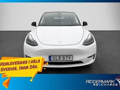 Vit Begagnad 2021 Tesla Model Y Long Range AWD SUV | 322 800 kr (Marknadspris)