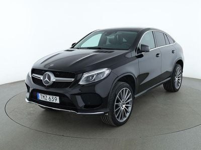 Begagnad Mercedes GLE350 AMG line 261 HK (191 kW) 2018 Svart Sportkupé