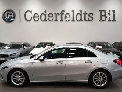 Begagnad Mercedes A180 Premium 116 HK (85 kW) 2019 Silver Sedan