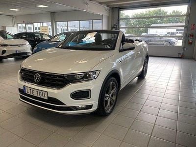 Vit (pure white) Begagnad 2021 VW T-Roc Cabriolet R-line Cab | 329 900 kr