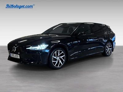 Svart Begagnad 2022 Volvo V60 R-Design Kombi | 419 000 kr