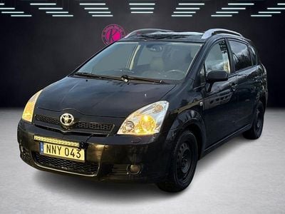 Begagnad Toyota Corolla Verso 129 HK (94 kW) 2006 Svart Minibuss