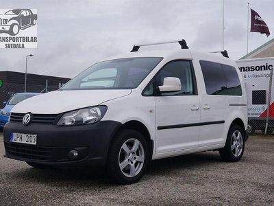 Begagnad VW Caddy 102 HK (75 kW) 2011 Vit Minibuss
