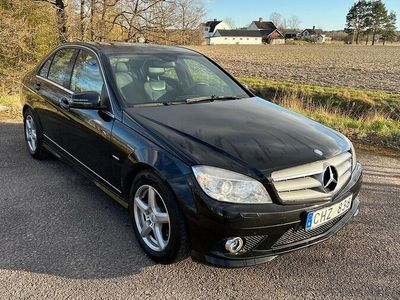 begagnad Mercedes C200 Kompressor 5G-Tronic Avantgarde, AMG Sport 184hk