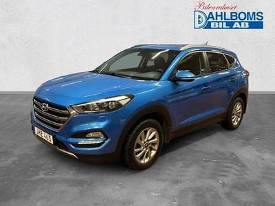 Begagnad Hyundai Tucson 132 HK (97 kW) 2015 Ljusblå SUV