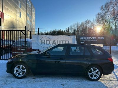 begagnad BMW 318 d Touring Nyservad Vinterhjul PDC Svensksåld
