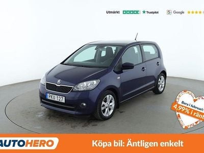 Begagnad Skoda Citigo 60 HK (44 kW) 2017 Mörkblå Halvkombi