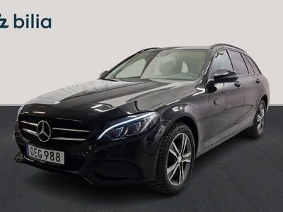 begagnad Mercedes C220 T d 4MATIC Kombi 4MATIC/ Värmare / Night Package / Drag 2016 Svart