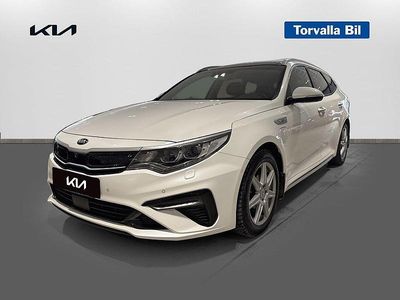 Begagnad Kia Optima Advance 205 HK (150 kW) 2019 Snow white pearl Kombi