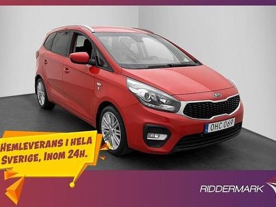 Röd Begagnad 2017 Kia Carens Minibuss | 114 900 kr (Marknadspris)