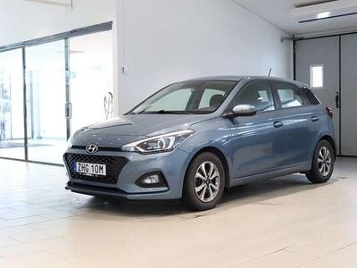 Begagnad Hyundai i20 101 HK (74 kW) 2019 Blå Halvkombi