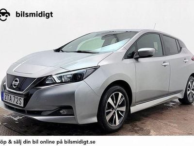 Silver Begagnad 2021 Nissan Leaf Acenta Halvkombi | 147 900 kr (Marknadspris)