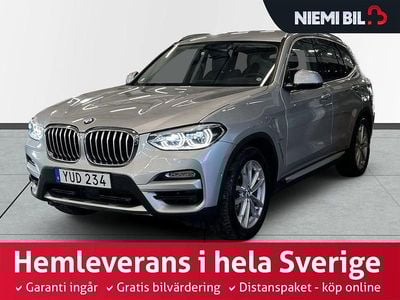 Begagnad BMW X3 190 HK (139 kW) 2018 Silver SUV