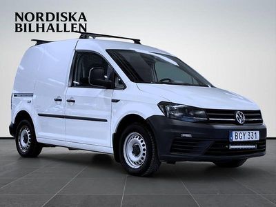 Vit Begagnad 2019 VW Caddy Minibuss | 119 795 kr (Marknadspris)