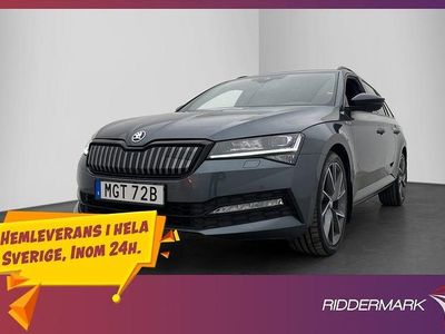 Grå Begagnad 2020 Skoda Superb SportLine Kombi | 289 900 kr (Lite dyr)