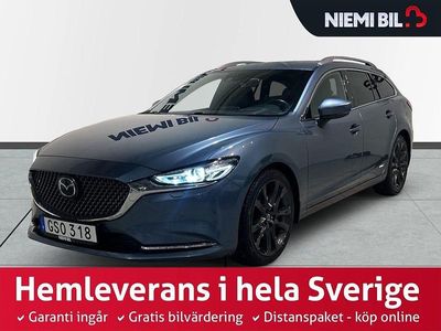 Blå Begagnad 2019 Mazda 6 Optimum Kombi | 229 900 kr (Lite dyr)