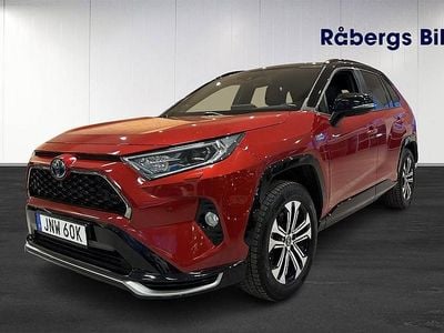 Röd Begagnad 2020 Toyota RAV4 Hybrid Premium SUV | 364 800 kr (Marknadspris)
