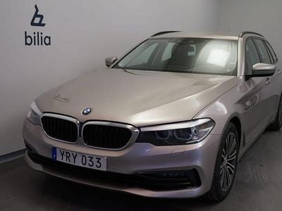 Silver Begagnad 2018 BMW 520 Sport Line Kombi | 229 500 kr (Marknadspris)