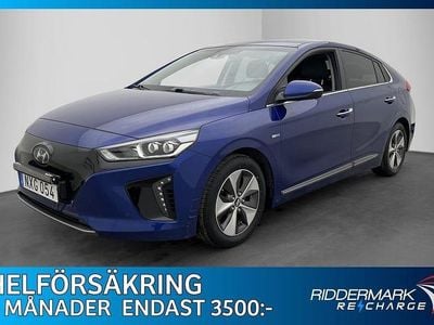 Begagnad Hyundai Ioniq Premium 88 kW (120 HK) 2018 Mörkblå Halvkombi