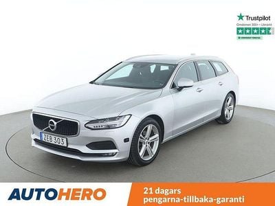 Silver Begagnad 2018 Volvo V90 Momentum Kombi | 283 000 kr (Marknadspris)