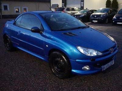 Blå Begagnad 2006 Peugeot 206 CC Cab | 39 900 kr (Lite dyr)