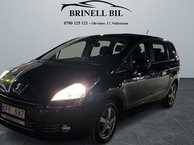 Svart Begagnad 2009 Peugeot 5008 Minibuss | 47 000 kr (Dyr)