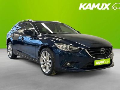 Blå Begagnad 2014 Mazda 6 Kombi | 122 900 kr (Lite dyr)