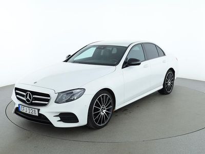 Begagnad Mercedes E220 AMG line 196 HK (144 kW) 2017 Vit Sedan