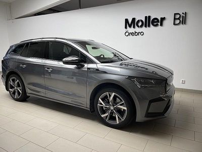Grå Begagnad 2023 Skoda Enyaq iV SUV | 418 900 kr (Marknadspris)