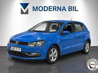 Begagnad VW Polo 90 HK (66 kW) 2015 Blå Halvkombi
