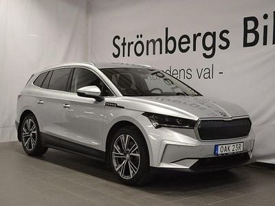 Begagnad Skoda Enyaq iV 197 kW (268 HK) 2022 Silver SUV