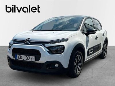 Vit Begagnad 2023 Citroën C3 PureTech Halvkombi | 189 900 kr (Lite dyr)