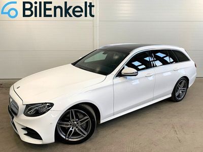 begagnad Mercedes E220 T d AMG SKY Burmester Pano Drag Kamera 1