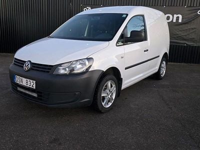 Vit Begagnad 2012 VW Caddy Minibuss | 44 900 kr (Bra pris)