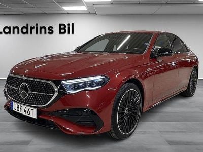 Röd Begagnad 2025 Mercedes E300 Premium Sedan | 779 000 kr (Dyr)