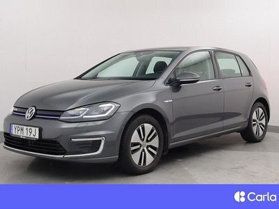 begagnad VW e-Golf 35.8 kWh Värmepump AdapFarth PDC Vhjul