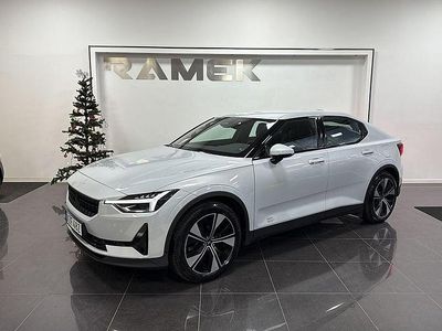 Begagnad Polestar 2 Long Range Single Motor 219 kW (299 HK) 2022 Silver Halvkombi