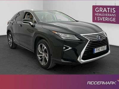 begagnad Lexus RX450h AWD Luxury HUD 360° Navi Skinn Elstolar 2016, SUV