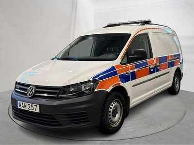 Vit Begagnad 2017 VW Caddy Maxi Minibuss | 109 000 kr (Marknadspris)