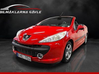 Röd Begagnad 2007 Peugeot 207 CC Cab | 59 800 kr (Marknadspris)