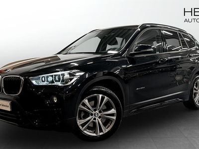 Begagnad BMW X1 Sport Line 190 HK (139 kW) 2018 Svart SUV