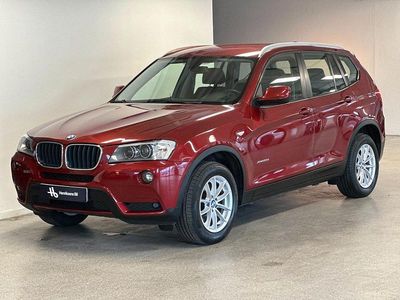 Röd Begagnad 2013 BMW X3 SUV | 149 900 kr (Marknadspris)