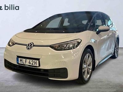 Vit Begagnad 2021 VW ID.3 Pro Performance Halvkombi | 219 000 kr (Marknadspris)