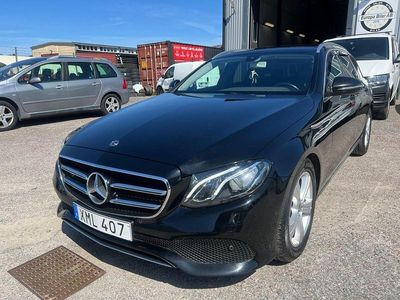 Begagnad Mercedes E220 Avantgarde 164 HK (120 kW) 2018 Svart Kombi