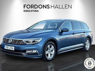 Blå Begagnad 2016 VW Passat R-line Kombi | 149 900 kr (Marknadspris)