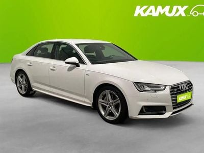 Vit Begagnad 2018 Audi A4 S-Line Sedan | 204 800 kr (Lite dyr)