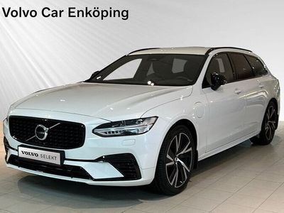 begagnad Volvo V90 T6 AWD Recharge R-Design DRAG H&K mm 2022, Kombi