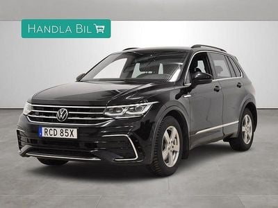 Svart Begagnad 2021 VW Tiguan R-line SUV | 359 900 kr (Lite dyr)