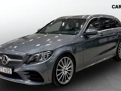 Begagnad Mercedes C220 AMG line 194 HK (142 kW) 2018 Grå Kombi